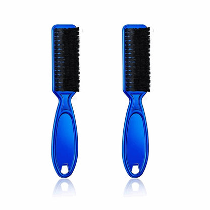 2 Pcs Soft Bristle Neck Duster Fade Brush for Hair Cutting
