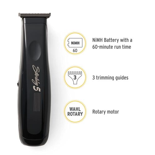 Wahl Professional Sterling 5 Cordless Trimmer #8777 Professional Rechargeable Rotary Motor Trimmer