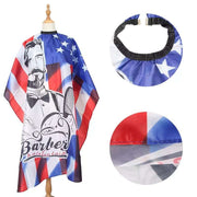 6 Pcs Pro Haircut Salon Hairdressing Cape Hairdresser Gown Barber Cloth US Pattern