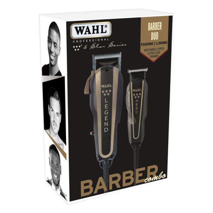 Wahl Barber Combo Legend Clipper & Hero Trimmer 08180