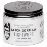 Slick Gorilla Clay Pomade ( Firm Hold ) OR LIGHTWORK ( Light to Medium Hold ) - 2.5 oz (70 gm)