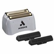Andis ProFoil Lithium Titanium Cord/Cordless Shaver #17235 & PROFOIL Shaver Replacement Cutters and Foil