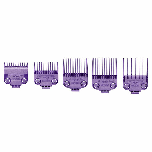 Andis Pro Master 5 Pcs Magnetic Attachment Comb Set 01410