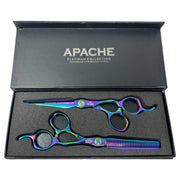 Apache Platinum Hair Scissors Set - Japanese Stainless Steel