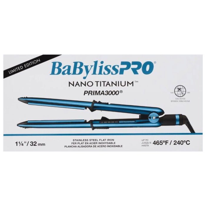 BaBylissPRO Prima 1 1/4" Flat Iron BNTMB3000TUC