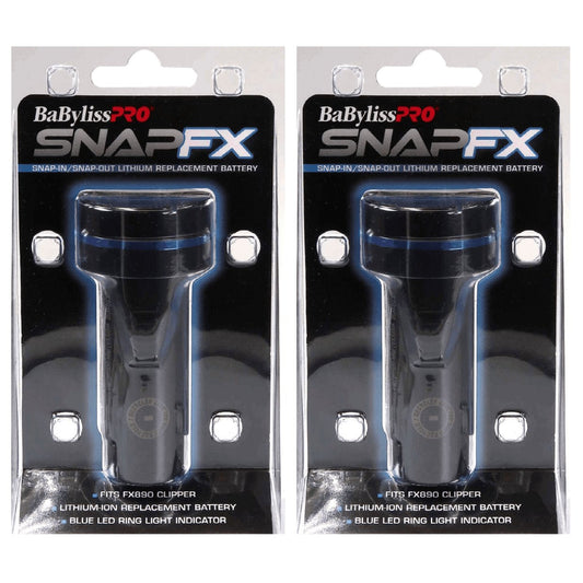 BaBylissPRO SNAPFX Replacement Battery Fits FX797 Trimmer #FXBPT (Pack of 2)