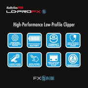 BaBylissPRO FXONE LO-PROFX High Performance Low-profile Clipper #FX829