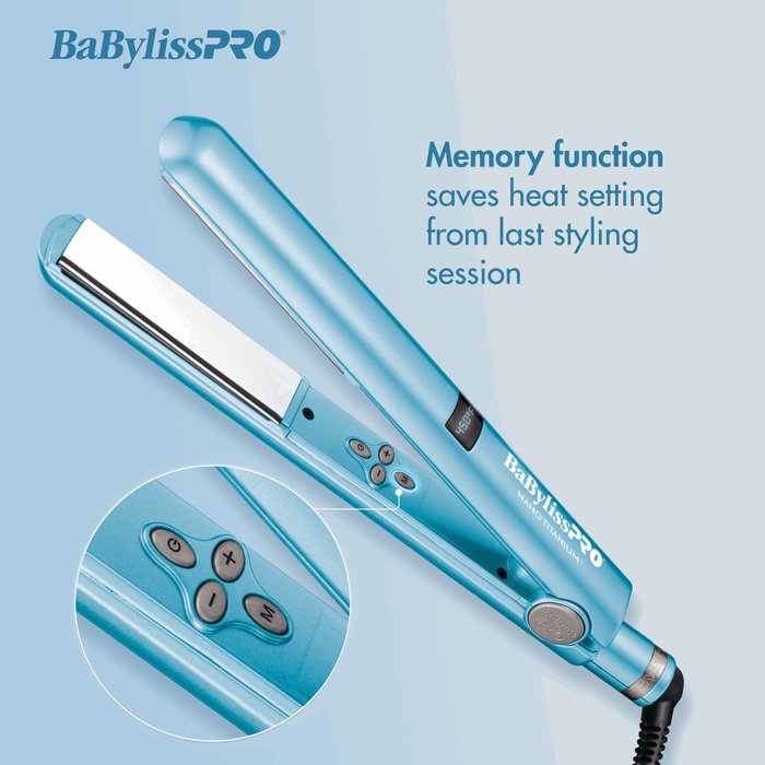 BaBylissPRO Nano Titanium 1" Digital Flat Iron #BNT4095TUC