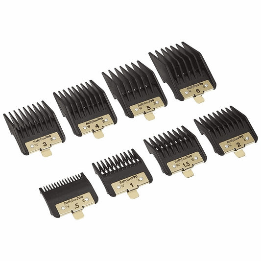 BaByliss 4 Barbers Premium Clipper Guards 8 Pcs Comb Set #FXPCG