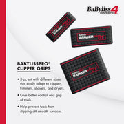 BaBylissPRO BARBERology Clipper Grips #BBCKT8-PK