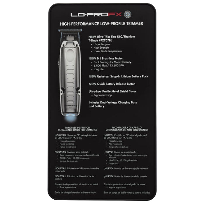 BaBylissPRO FXONE LO-PROFX High Performance Trimmer FX729