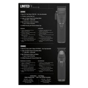 BaBylissPRO LIMITEDFX Matte Black Clipper And Trimmer Prepack #FXDUOCTMB