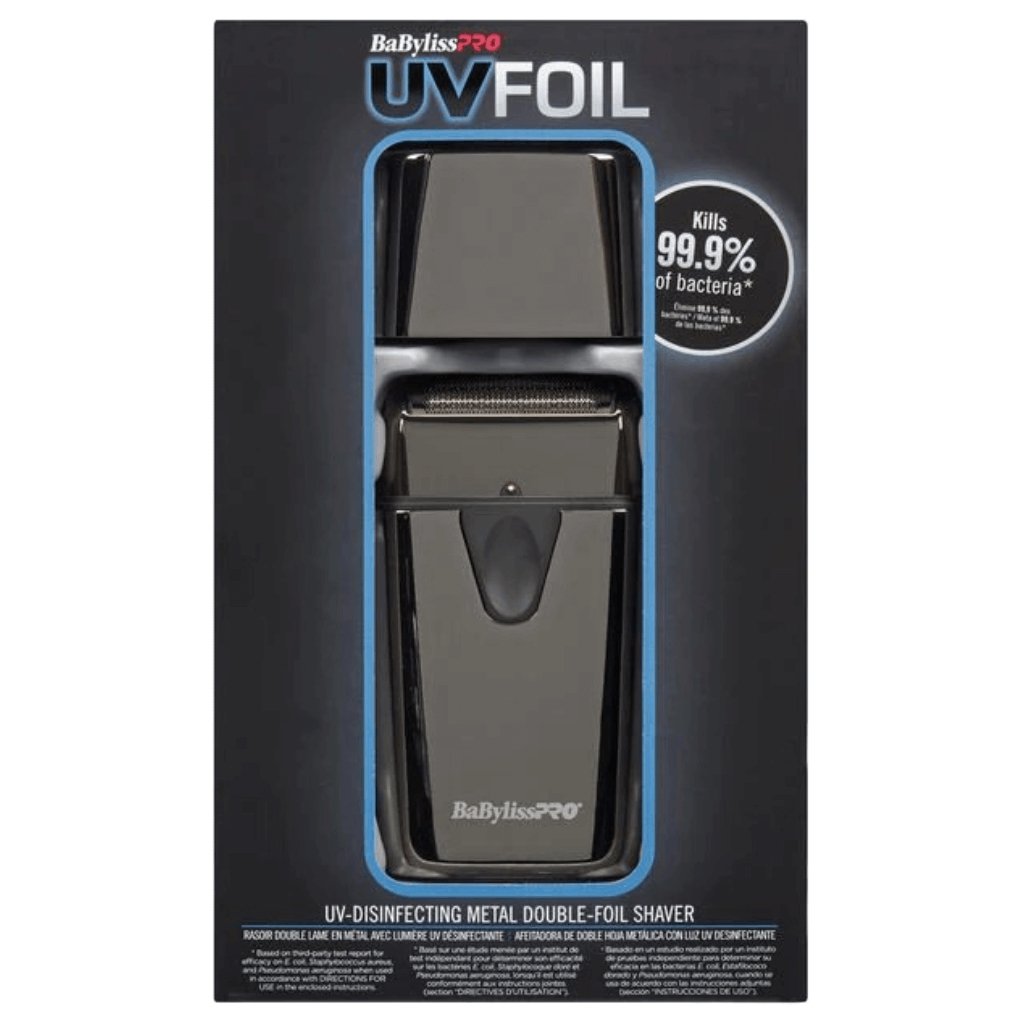 BaBylissPRO UV - Disinfecting Metal Double Foil Shaver #FXLFS2