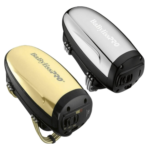 BaBylissPRO Vibefx Cord/Cordless Pro Massager #FXSSMG "Gold" & #FXSSM1 "Silver" Combo Set