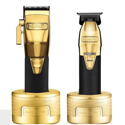 BaBylissPRO GOLDFX Boost+ Clipper OR Trimmer w/ Charge Base