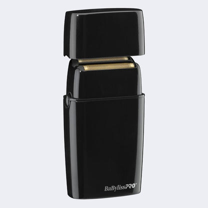 BaBylissPRO Black BUNDLE Set, DOUBLE Foil Shaver FXFS2B