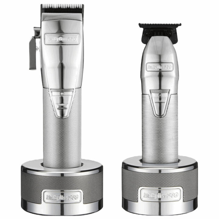 BaBylissPRO SilverFX Clipper FX870S, Trimmer FX787S OR All With Charging Base