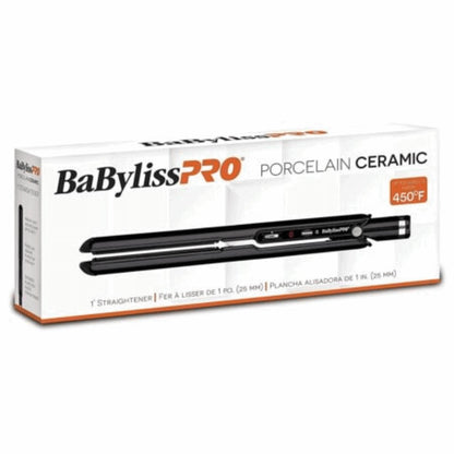 BaBylissPRO Porcelain Ceramic 1" or 1.5" or 2" Straightening Iron #BP9557UC or #BP9559UC or #BP9561UC