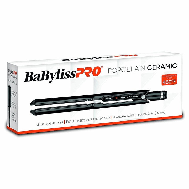 BaBylissPRO Porcelain Ceramic 1" or 1.5" or 2" Straightening Iron #BP9557UC or #BP9559UC or #BP9561UC
