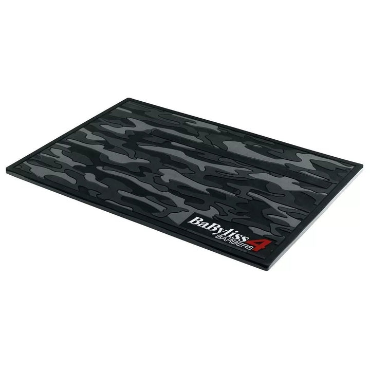 BaByliss 4 BARBERS Camo Magnetic Strip Barber Mat for Clipper & Trimmers #BMAGMATB