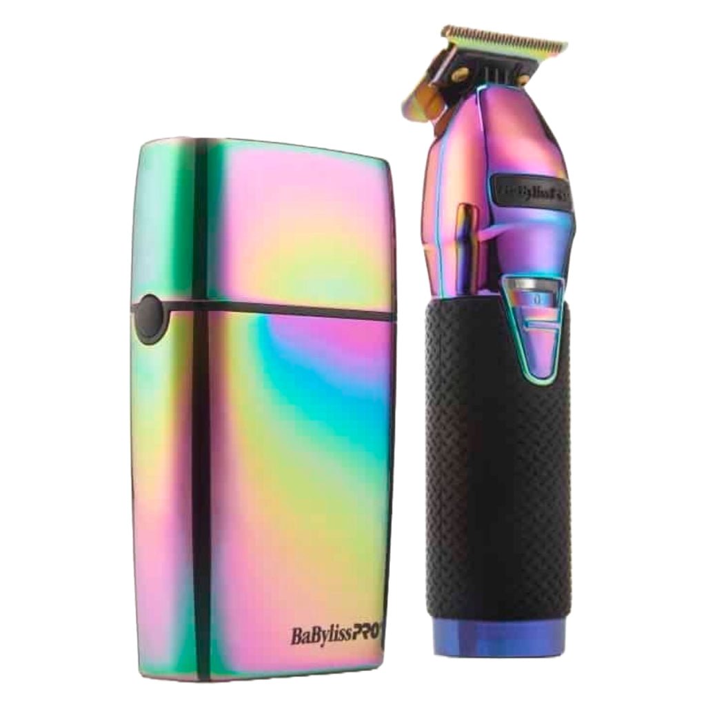 BaBylissPRO Iridescent Trimmer & Foil Shaver FXDUOFS2TRB