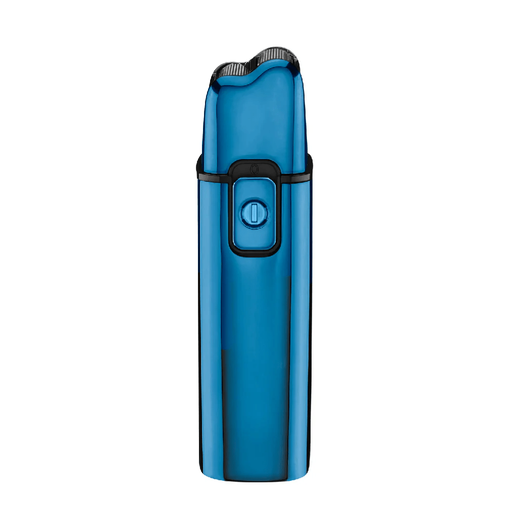 Blue BaByliss PRO double foilfx02 shaver side view
