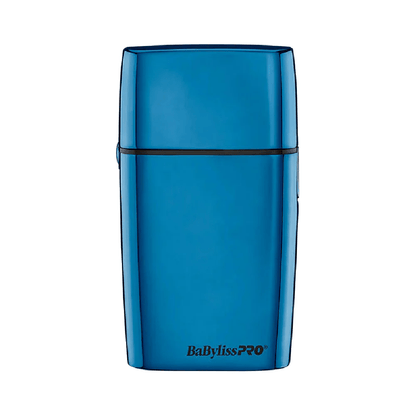 Blue BaByliss PRO double foilfx02 shaver front view 