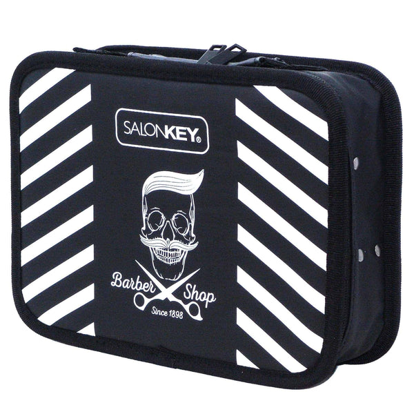 Barber Carrying Case Travel Size Barber Case Black & White