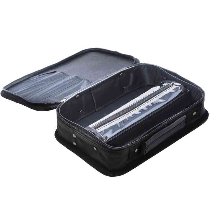 Barber Carrying Case Travel Size Barber Case Black & White