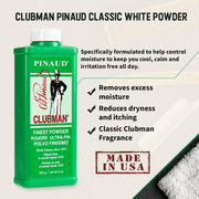Clubman Pinaud Finest Powder for After Shave or Haircut, White 9oz