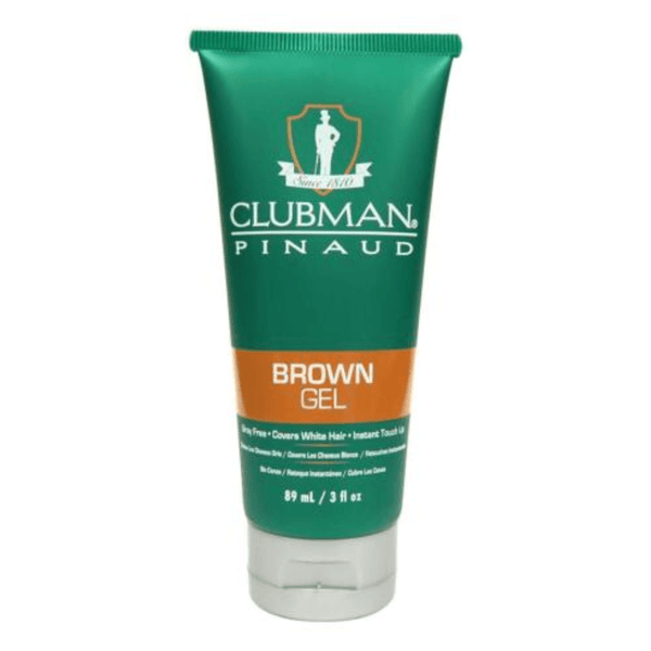 Clubman Pinaud Temporary Hair Color Gel Brown&nbsp;OR Dark Brown 3 fl oz (89 ml)
