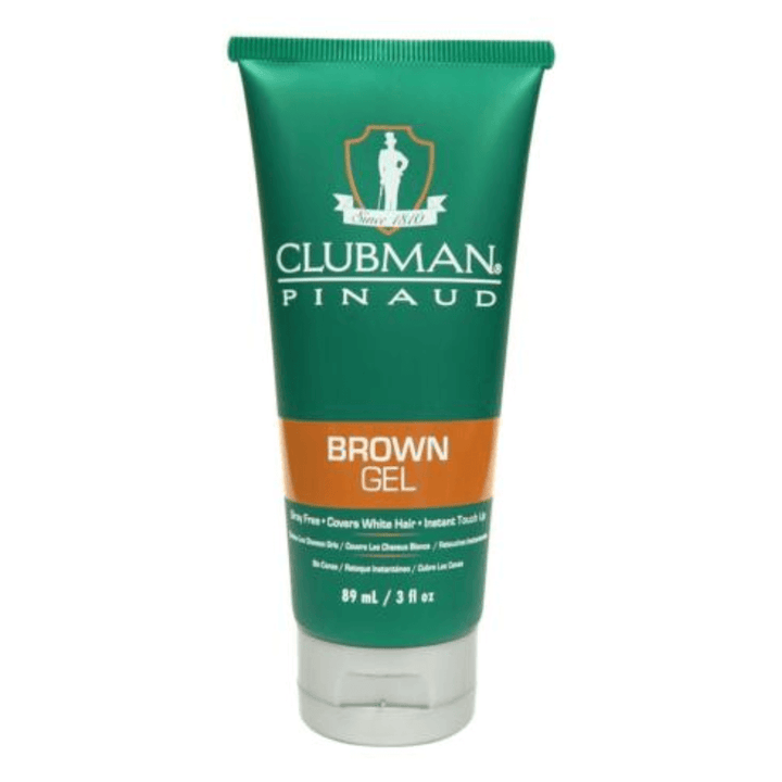 Clubman Pinaud Temporary Hair Color Gel Brown&nbsp;OR Dark Brown 3 fl oz (89 ml)