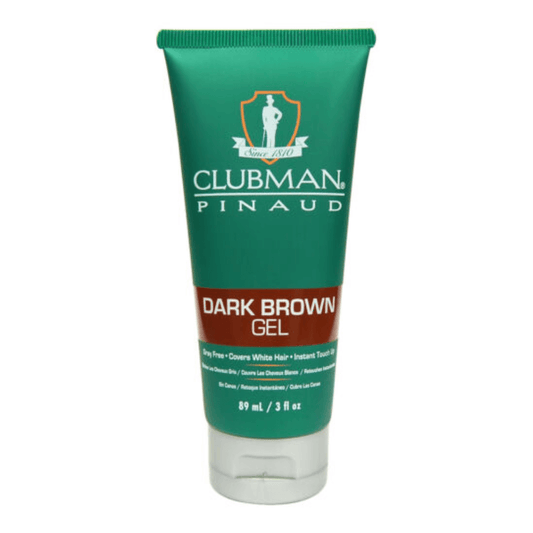 Clubman Pinaud Temporary Hair Color Gel Brown&nbsp;OR Dark Brown 3 fl oz (89 ml)