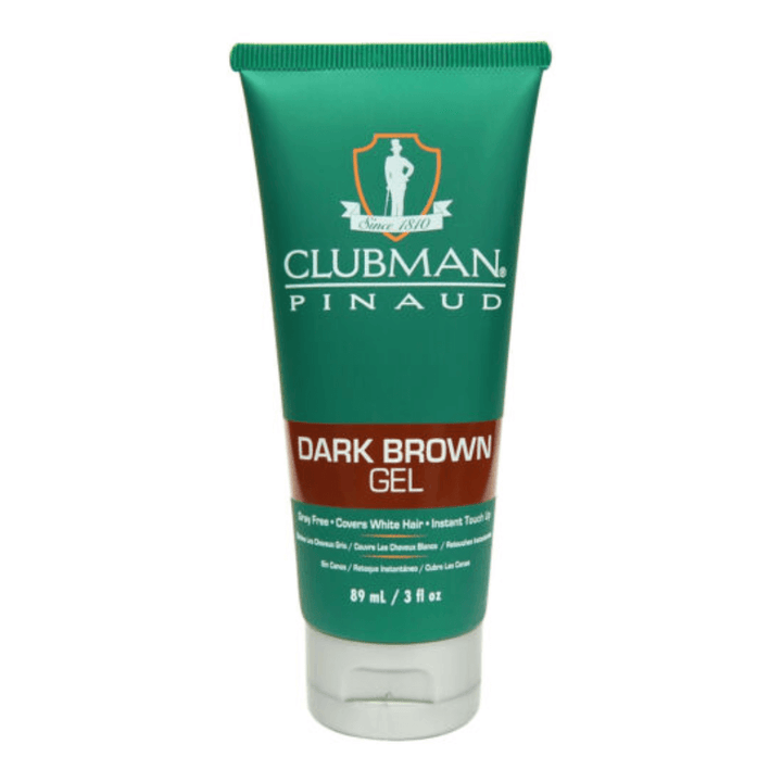 Clubman Pinaud Temporary Hair Color Gel Brown&nbsp;OR Dark Brown 3 fl oz (89 ml)