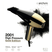 Elchim Classic 2001 High Pressure Hair Dryer - 1875 Watt Quick Dry Professional Salon Blow Dryer