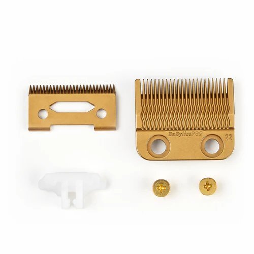 BaBylissPRO Gold Titanium Metal - Injection Molded Precision Fade Blade #FX8022G