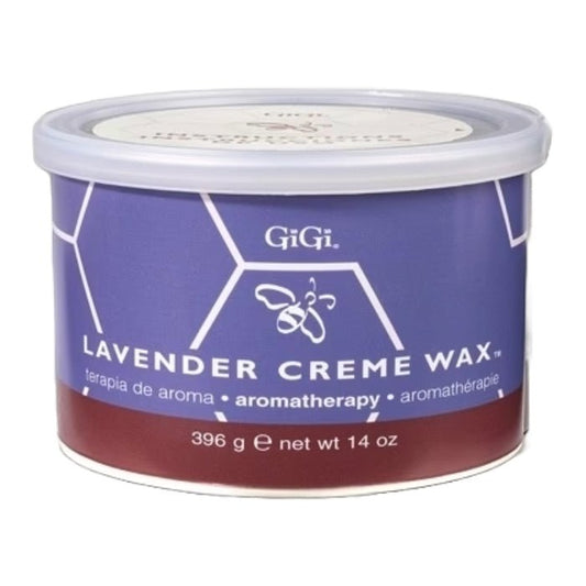 GiGi LAVENDER CRÈME WAX - 14 Oz - 1Pcs OR 3Pcs OR 12Pcs