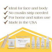 GiGi Strip Free Honee Hair Removal System Complete Microwave Kit