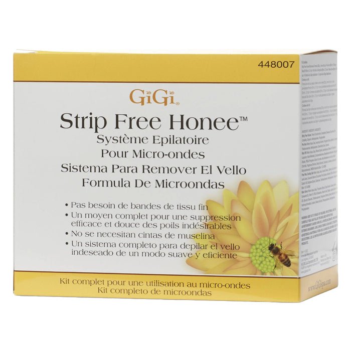 GiGi Strip Free Honee Hair Removal System Complete Microwave Kit
