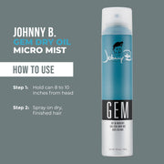 Johnny B. Gem Dry Oil Micro Mist Spray 5.5oz #2472
