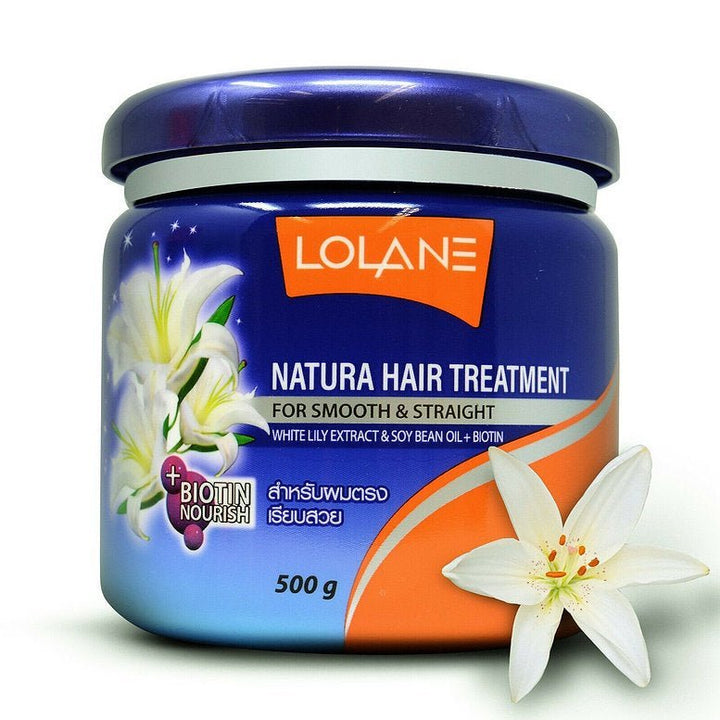 LOLANE Natura Hair Treatment for all Types of Hair Smooth & Straight