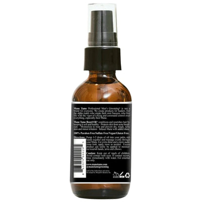 Mane Tame Professional Men's Grooming Beard Oil 2 OZ