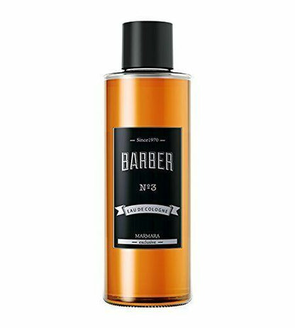 6 Bottle Marmara Barber Eau De Cologne Aftershave No 1 to 6