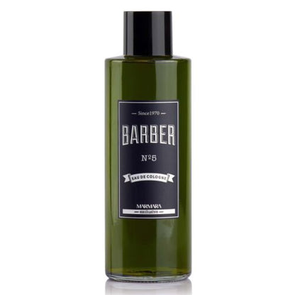 6 Bottle Marmara Barber Eau De Cologne Aftershave No 1 to 6