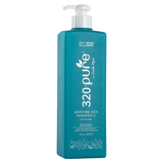 REV320 Moisture Rich Shampoo L - Series 16oz, Nourish and Protect your Hair