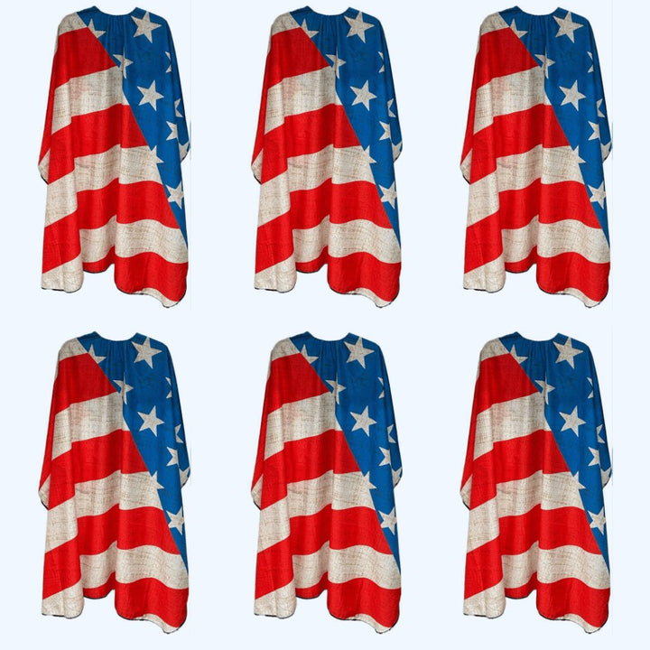 6 Pcs Professional Haircut Cape Large Salon Hairdressing cloth Hairdresser Gown