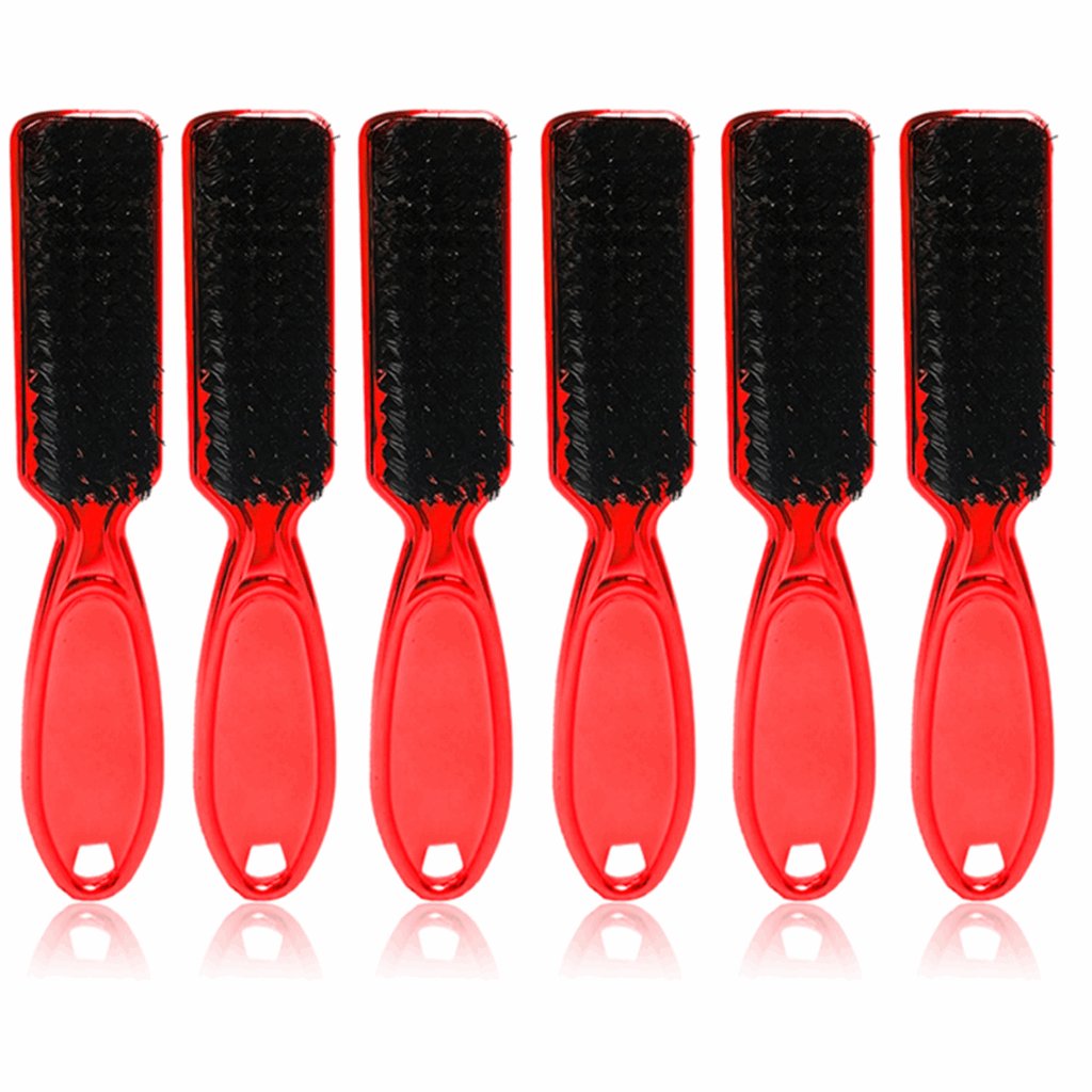 6 Pcs Soft Bristle Neck Duster Fade Brush Hair Cutting Clipper Brush