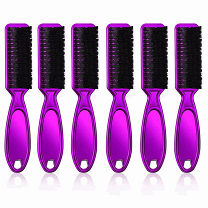 6 Pcs Soft Bristle Neck Duster Fade Brush Hair Cutting Clipper Brush