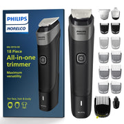 Philips Norelco Series 5000 Multigroom Men's Rechargeable Electric Trimmer - MG5910/49 - 18pc