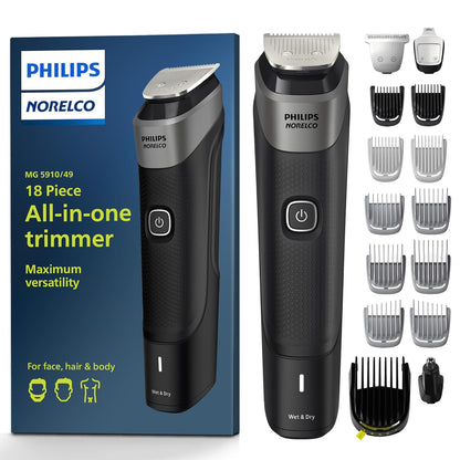 Philips Norelco Multigroom Trimmer Series 5000 - MG5910/49